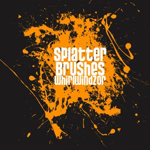 Photoshop brushes splatters