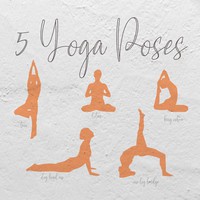 Free Yoga Photoshop Shapes