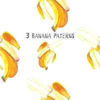 3 Banana Patterns